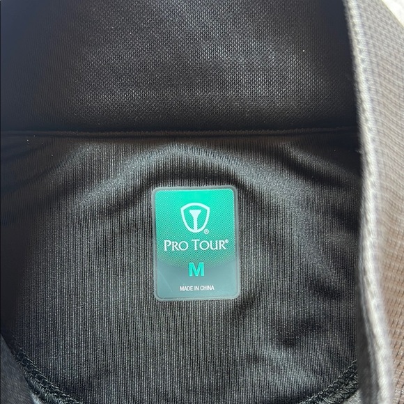 Men's Gray and Black Quarter-Zip Jacket pullover - Picture 2 of 10